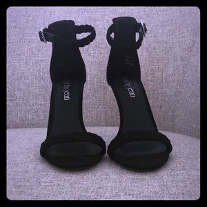 Black Suede High Heels